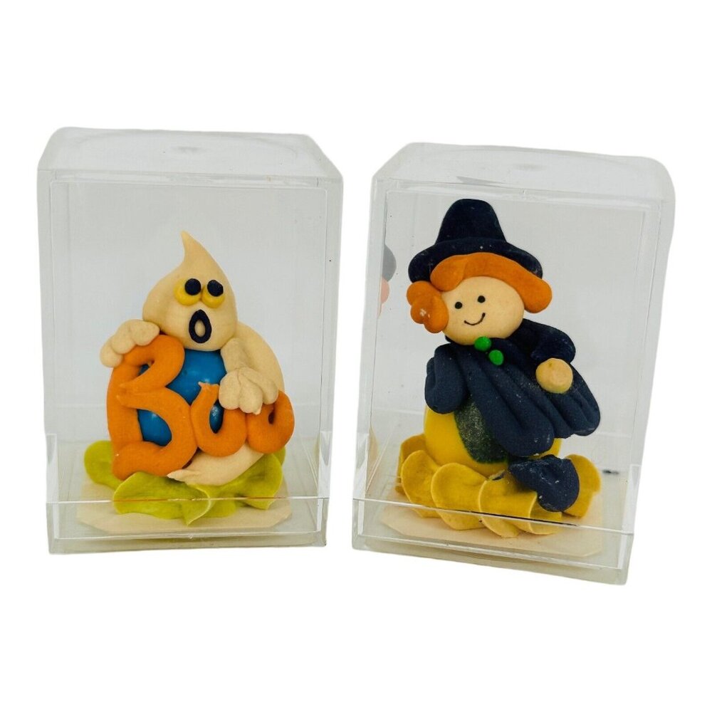 Bubblegum Buddies 1987 Witch Ghost Boo Halloween Vintage Kencraft Clear Case
